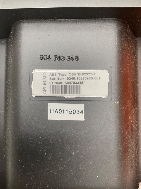 Abb q3hnp02922-1 servo motor w/brake 24.6nm new - Image 3