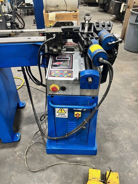 2-1/2" Ercolina #030TRIF, mandrel bender, prog, 10' mandrel table, 480 V., 3ph, Ercolina cnc, 2010 - Image 3