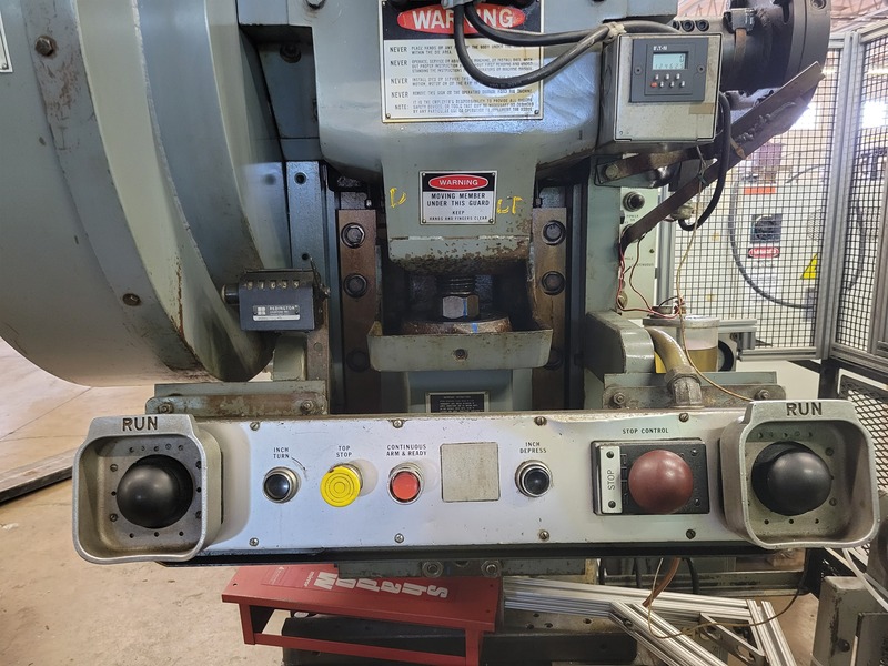 32 Ton, Minster #B1-32, Open Gap Frame Press, 700 SPM, 1.5" stroke, 2.25" adj, 9.5" Shut Height, 24" x 15" - Image 2