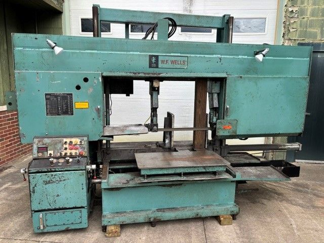 40" x 25" W.f. Wells #B-25-2, Semi-Auto Horiz Band Saw, 10 HP, 1.5" x 0.042" x 236" blade, 60-500 SFPM, 26" - Image 7
