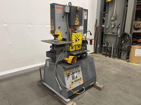 Marvel #MSIW66S, heavy duty ironworker, 66 ton - Image 2