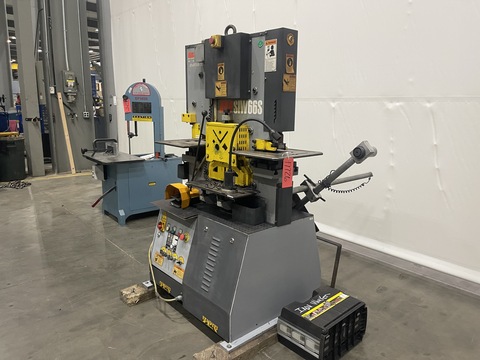 Marvel #MSIW66S, heavy duty ironworker, 66 ton - Image 4