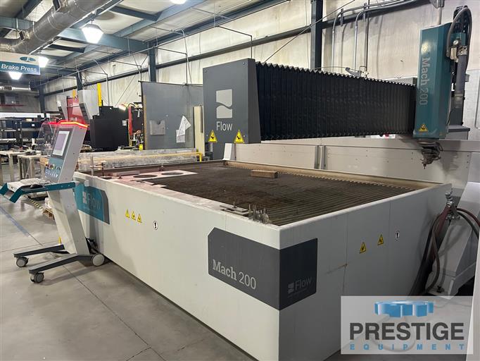 Flow #Mach-200-3020-Pivot+, 5-Axis waterjet, 30 HP, 60000 psi, pivot & automatic taper, 3D beveling heads - Image 3