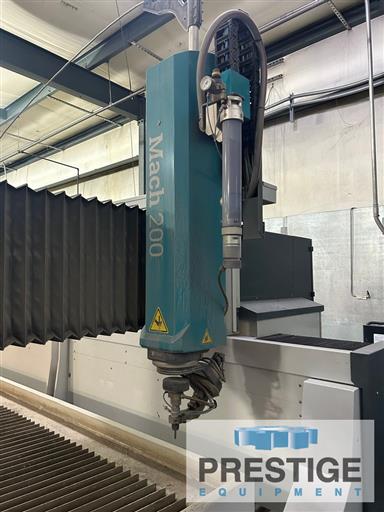 Flow #Mach-200-3020-Pivot+, 5-Axis waterjet, 30 HP, 60000 psi, pivot & automatic taper, 3D beveling heads - Image 6