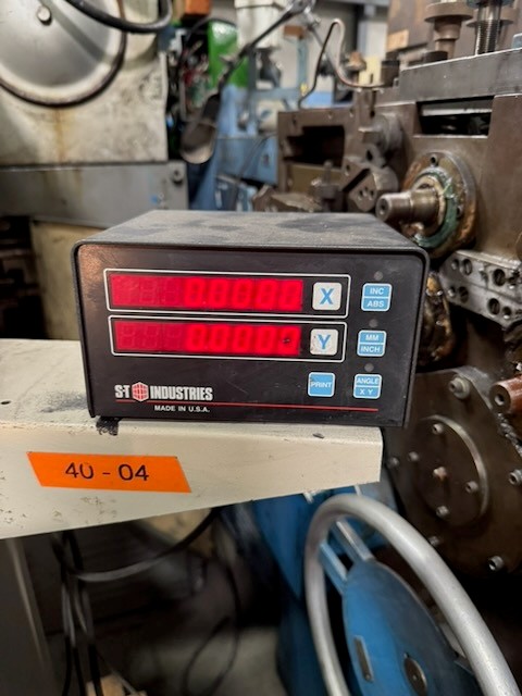 14" MicroVu #H14, optical comparator, 5" x 18" table, 8" x 6" table travels, ST Industries Comoutational - Image 3