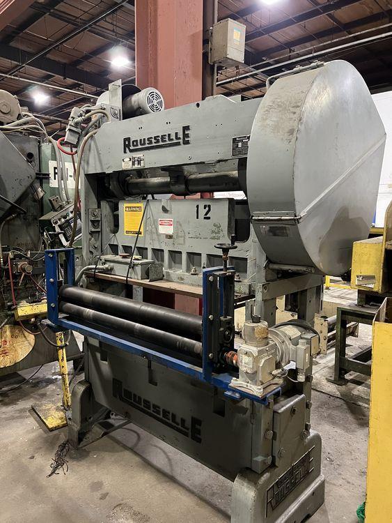 60 Ton, Rousselle #SSDC, Press, 4" stroke, 16" Shut Height, 3" ram, 50 SPM, 56" x 22" bed, 5 HP, 12" throat - Image 2
