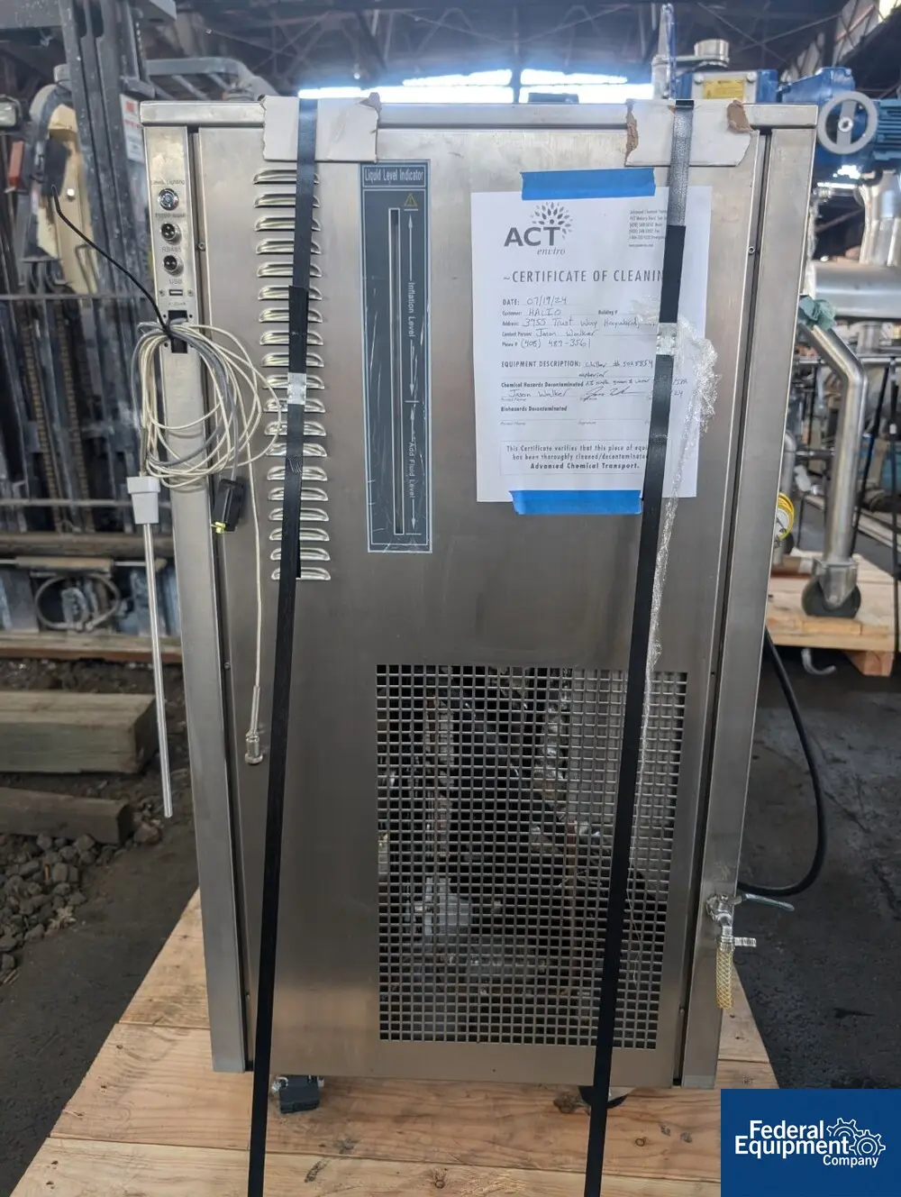 2.5 KW Wuxi Guanya #SUNDI-125, Temperature Control Unit, R-404A, 208 V., 2017 - Image 3