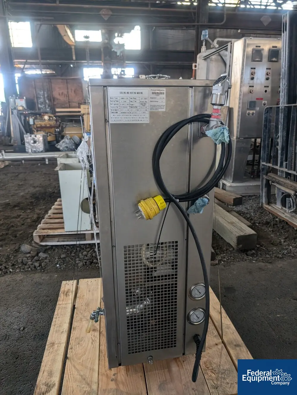 2.5 KW Wuxi Guanya #SUNDI-125, Temperature Control Unit, R-404A, 208 V., 2017 - Image 4