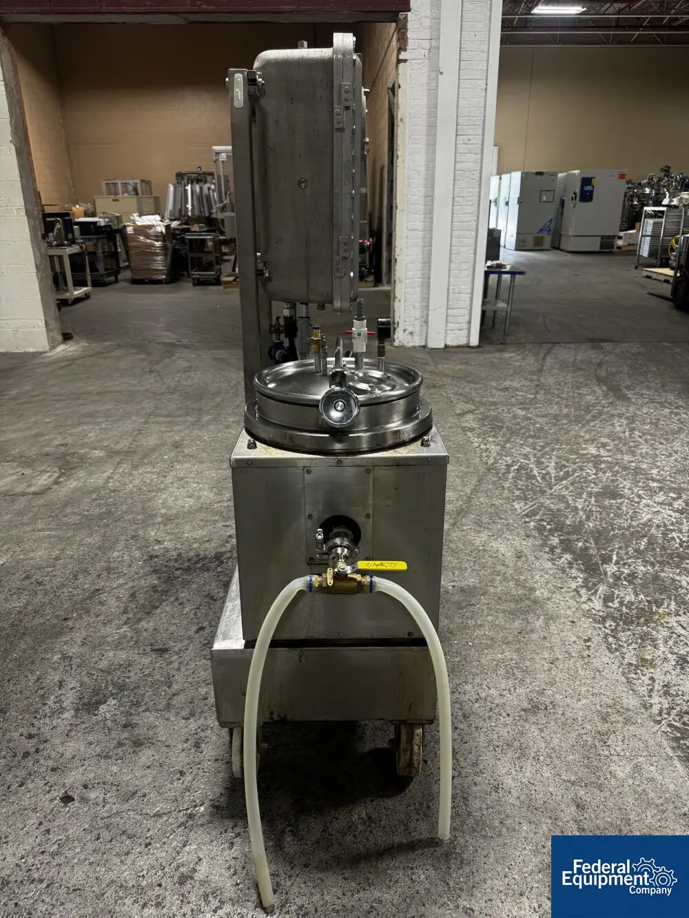 Rousselet Robatel #RC30VXR, Vert Basket Centrifuge, 316 Stainless Steel, 3000 RPM, 6 kg 13.2 lb. capacity - Image 5