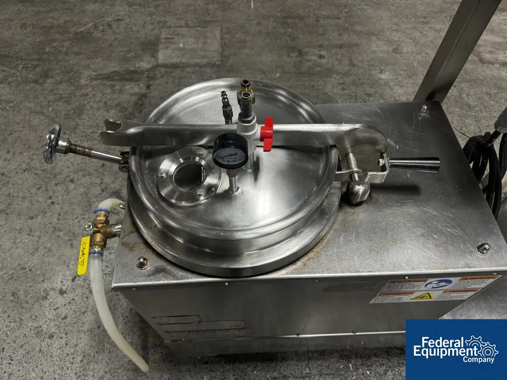 Rousselet Robatel #RC30VXR, Vert Basket Centrifuge, 316 Stainless Steel, 3000 RPM, 6 kg 13.2 lb. capacity - Image 7