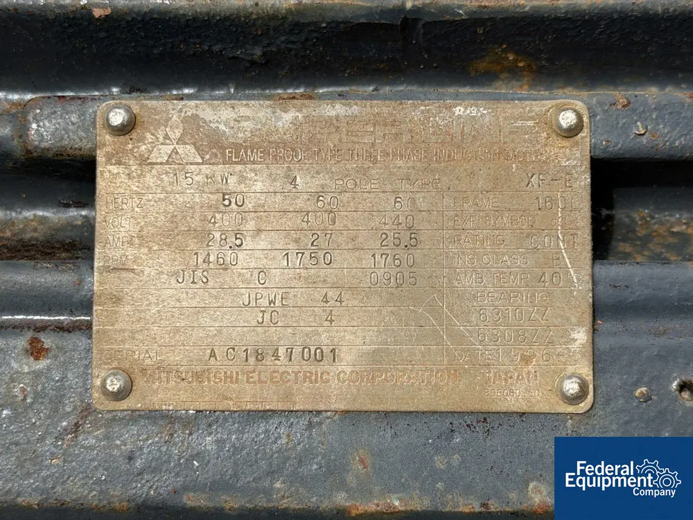 Bauermeister Cutler-Hammer Mill, 15 KW - Image 7