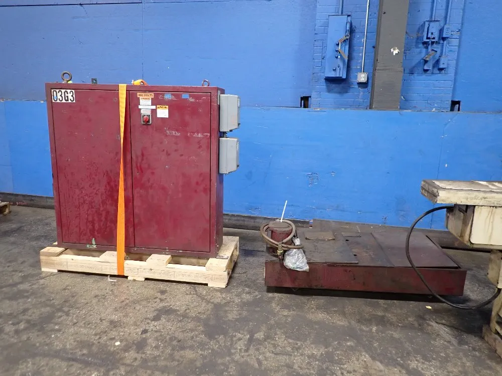 Kellenberger #1000U, Cylindrical Grinder, 35" capacity, hydraulic unit, Control cabinet - Image 3