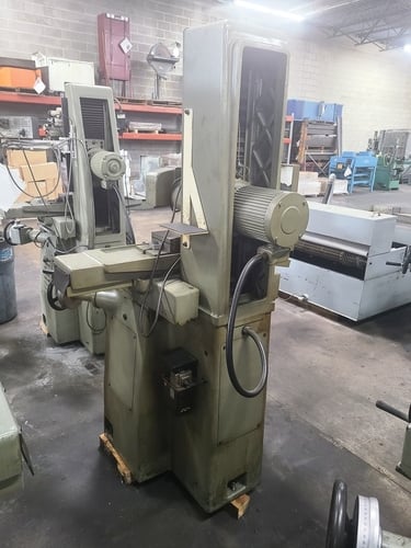6" x 12" Mitsui #MSG-200MH, hand feed surface grinder, fine pole permanent magnetic chuck, 1 shot lube, 1989 - Image 3