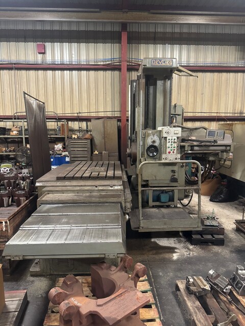 4" DeVlieg #4K-72, spiramatic jig mill, 40" 72" tbl., under power - Image 1