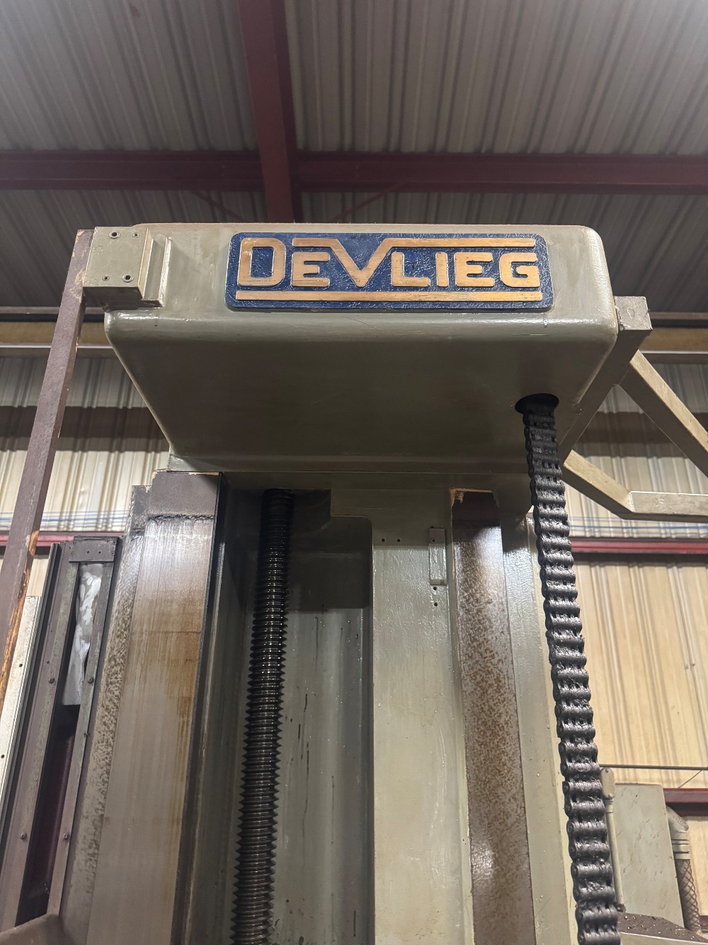 4" DeVlieg #4K-72, spiramatic jig mill, 40" 72" tbl., under power - Image 3