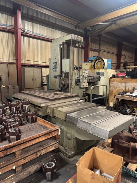 4" DeVlieg #4K-72, spiramatic jig mill, 40" 72" tbl., under power - Image 4