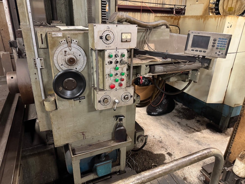 4" DeVlieg #4K-72, spiramatic jig mill, 40" 72" tbl., under power - Image 7