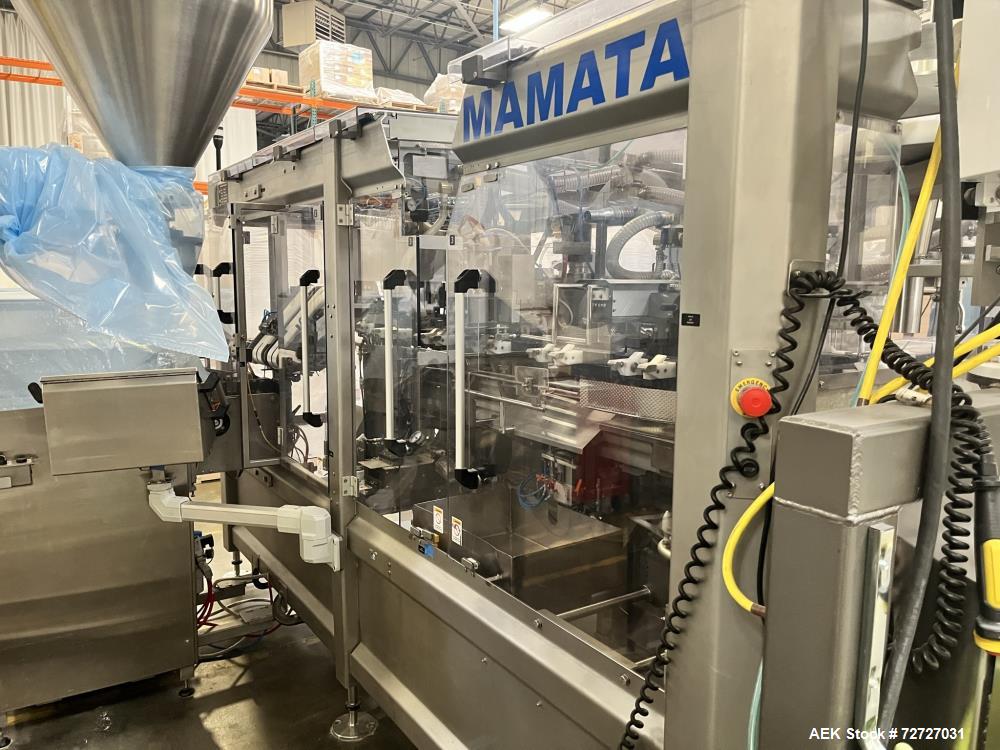 Mamata #PFS-250, Premade Pouch Machine, 55 PPM, Auger & Volumetric Fillers, 125-259mm width x 140-360mm H x - Image 2
