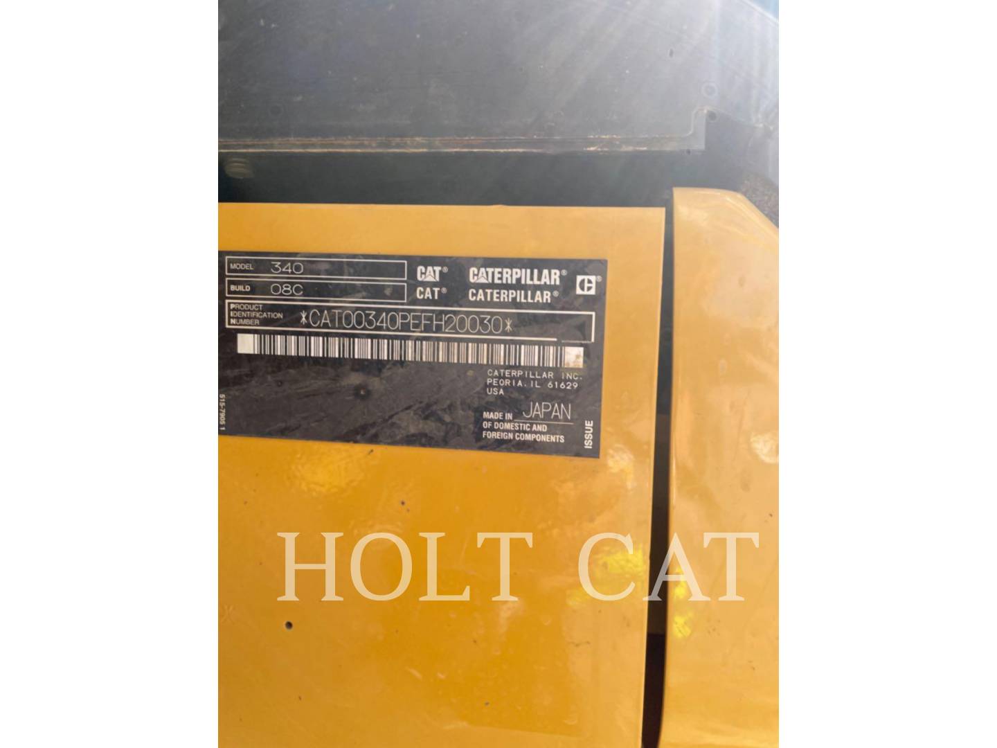 Caterpillar 340 12 TC, Crawler Excavator, 1622 hours, S/N: EFH20030, 2024 - Image 6