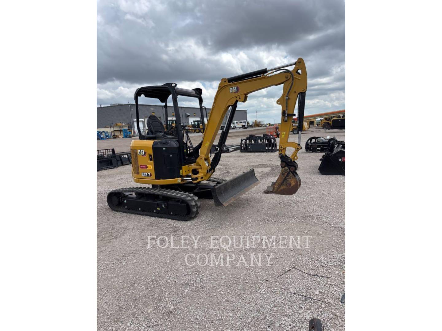 Caterpillar 302.7-07LO, Crawler Excavator, 411 hours, S/N: CZ602251, 2022 - Image 2