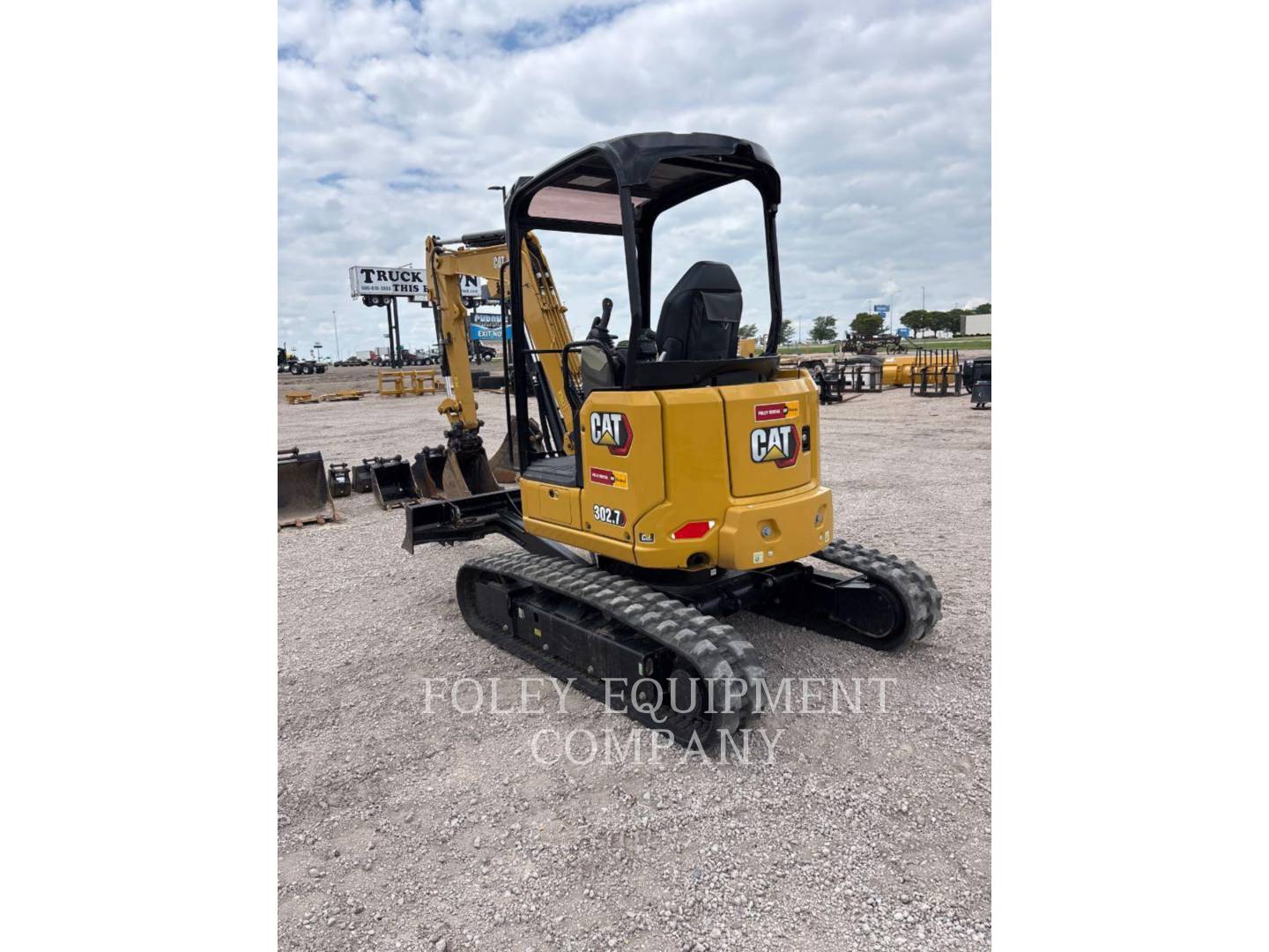 Caterpillar 302.7-07LO, Crawler Excavator, 411 hours, S/N: CZ602251, 2022 - Image 3