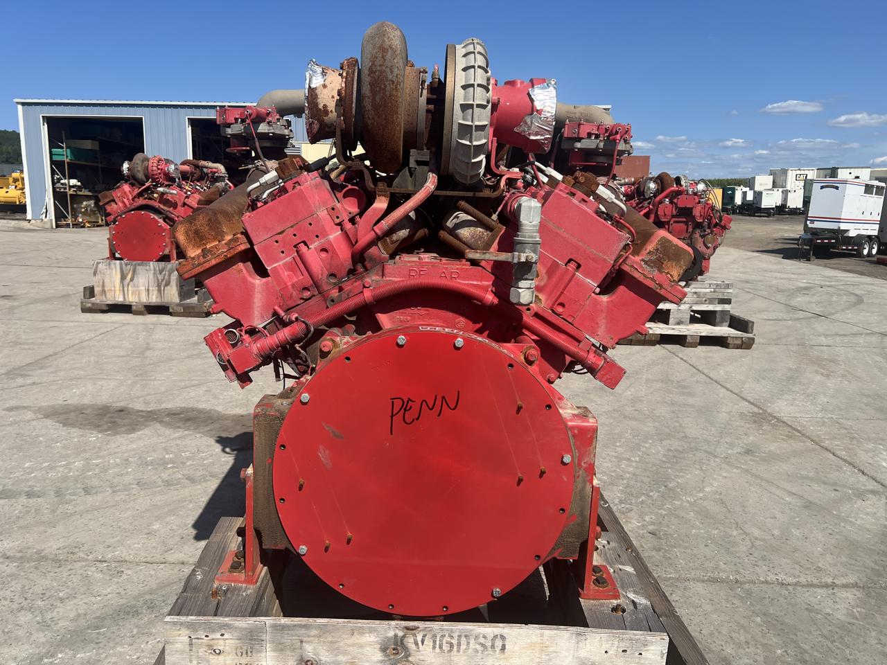Cummins #QSK50, industrial fracking engine, Tier 3 pre-emission, used running takeout, 2018 - Image 3