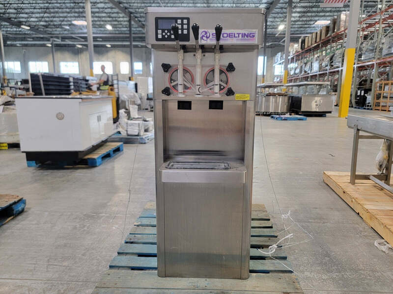 Stoelting #F231-38i2P, soft serve & frozen yogurt machine, (2) 3/4 HP drive motors, 12000 BTU/Hr. compressor - Image 1