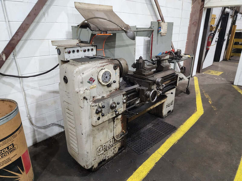 17" x 56" Graziano #SAG17, Esso Standard Italiana lathe, 4 HP, 2" bore diameter, 58-1500 RPM - Image 1