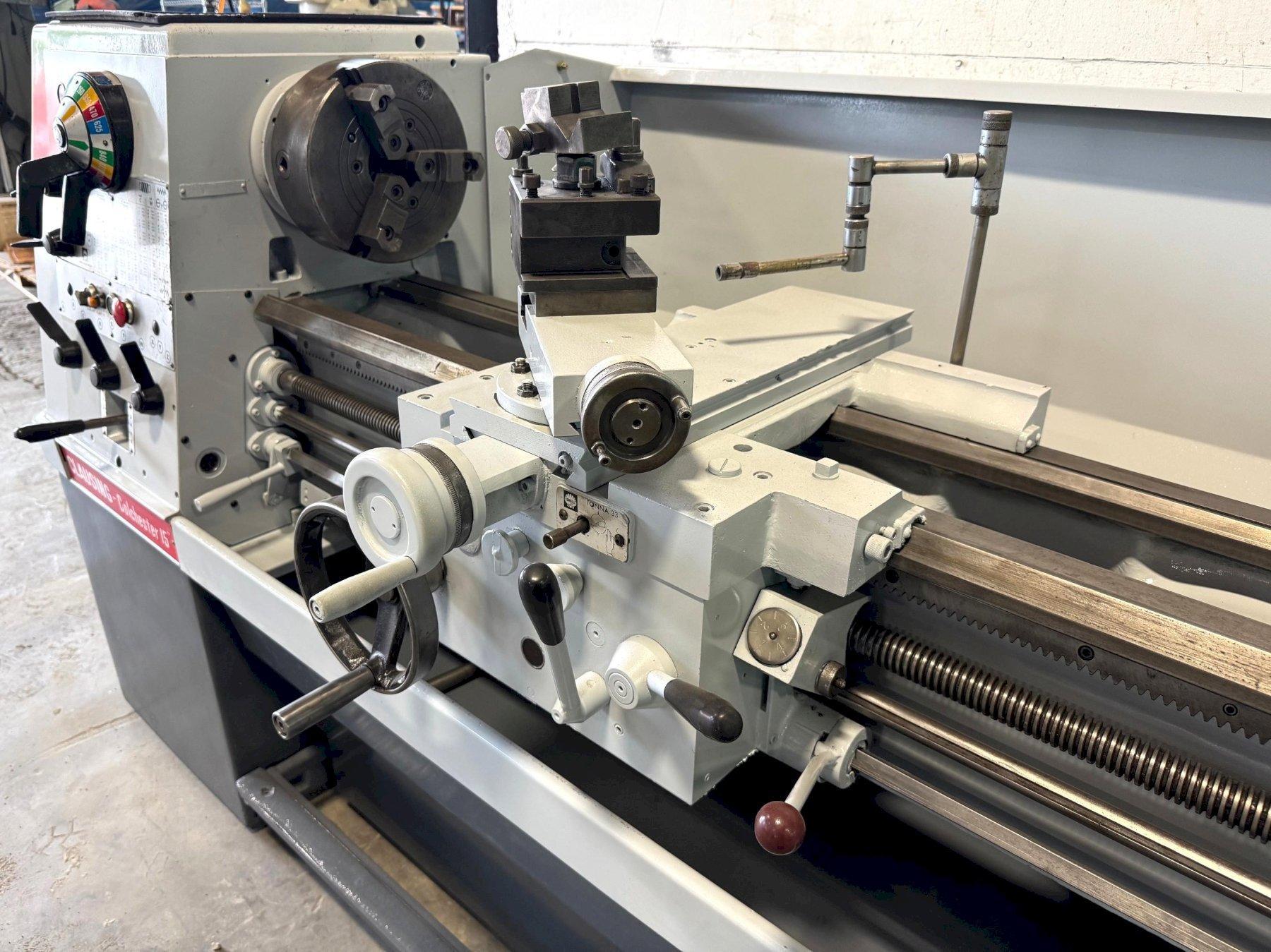 15" x 50" Clausing #15", lathe, Inch/mm, 2000 RPM, 7-1/2 HP, clean - Image 7