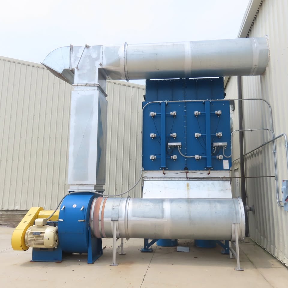 Donaldson Torit #DFE3-24, Dust Collectors, Baldor EM4115T, 50 HP, 3Ph, 230/460 V., 1775 RPM, w/ ductwork, 2022 - Image 6