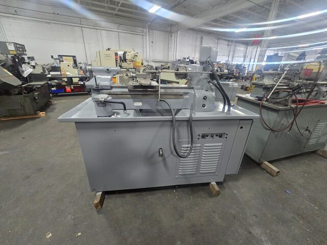 11" x 18" Hardinge #HLV-H-EM, Toolroom Lathe, 1.25" bore, 6" swing over cross slide, 18" centers, inch/metric - Image 8