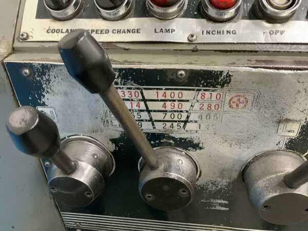 15" x 40" South Bend #400, engine lathe, 8.6" swing over cross slide, 4-jaw chuck, thread dial, 3 HP - Image 7