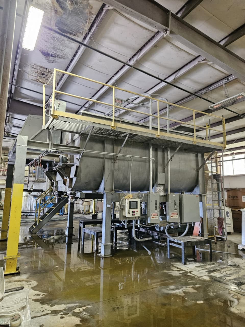 Custom, Dual Double Helix Ribbon Blender, Stainless Steel, 2x 100 HP motors, 2000 - Image 5
