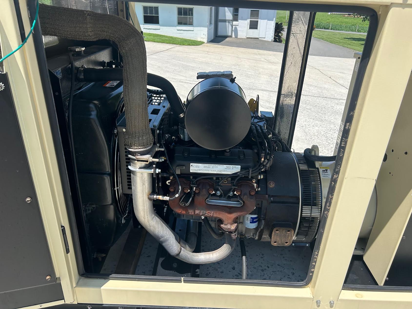 40 KW Kohler, Nat Gas LP Generator, 1PH, 120/240 Volts, 1083 hours, 2012 - Image 4