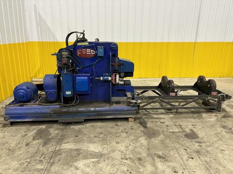 Reed-Prentice #M-4, Offset Forming Rolls w/Support Tank Rolls, 1/8" - 3/8" capacity, 18"-72" Shell diameter - Image 1