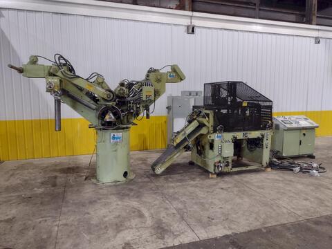 8000 lb. CWP #SFAC4-20, Space-Saver Automatic Coil Feed Line, 18" width x 60" outside dimension Coil, 20" - Image 1