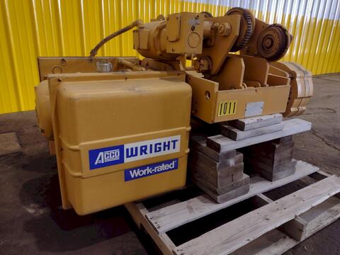 3 Ton, Acco-Wright #Work-Rated-Series-32, Electric Powered Cable Hoist, 18' Lift, 22/7 FPM, 460 V - Image 5