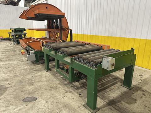 Sweed, Load Clamp & Turner/Pacman Flipper System w/Powered Infeed & Outfeed Conveyors, 42" Passline height - Image 7