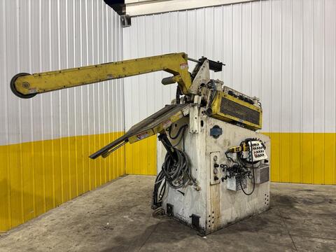 18" x 0.31" COE Press Equipment #CPPS-250-12, Powered Straightener, 5" diameter Pinch Roll, (7) 3.5" diameter - Image 3