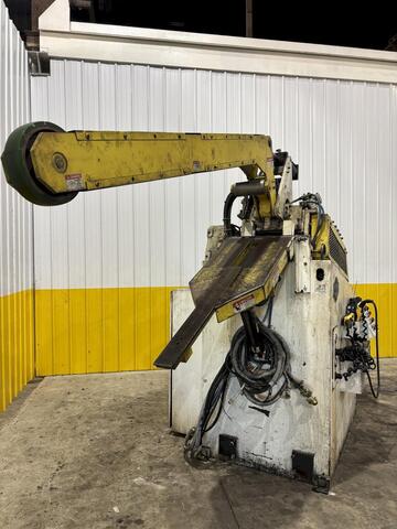 18" x 0.31" COE Press Equipment #CPPS-250-12, Powered Straightener, 5" diameter Pinch Roll, (7) 3.5" diameter - Image 5