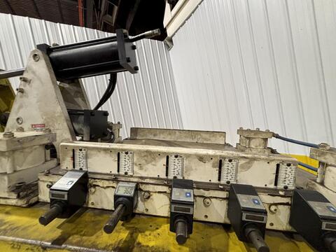 18" x 0.31" COE Press Equipment #CPPS-250-12, Powered Straightener, 5" diameter Pinch Roll, (7) 3.5" diameter - Image 8