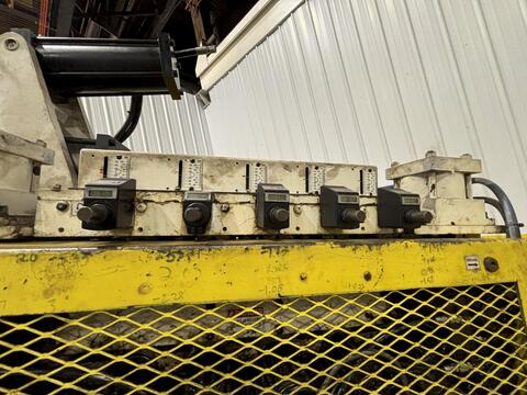 18" x 0.31" COE Press Equipment #CPPS-250-12, Powered Straightener, 5" diameter Pinch Roll, (7) 3.5" diameter - Image 9