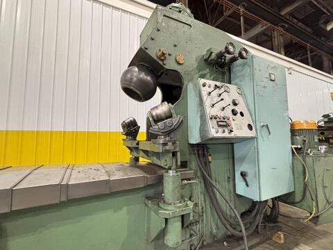 1/2" Boldrini #RIB0-13-HY, Hydraulic Head Flanger & Dishing Machine, 21"-157" Plate diameter, 11.8" Flanging - Image 5