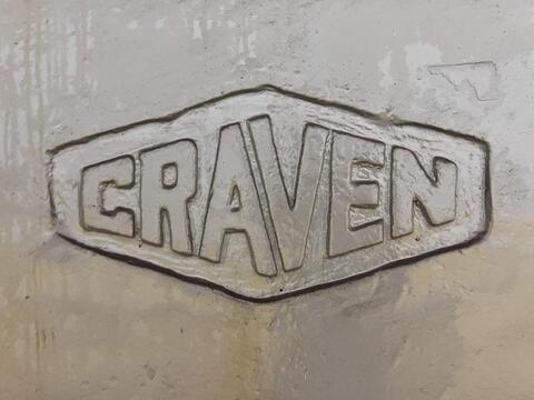 120" Craven, Heavy Duty Facing T-Lathe, 12" L Gap, 72" Chuck diameter, 4-Jaw Independent Chuck, (16) 13-97 - Image 3