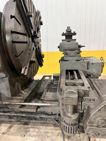 120" Craven, Heavy Duty Facing T-Lathe, 12" L Gap, 72" Chuck diameter, 4-Jaw Independent Chuck, (16) 13-97 - Image 5