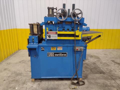 24" x .25" Metform #Flattener, High Precision Backed Up Coil Straightener Strip Leveler, 3 Over 4 Rolls, 6" - Image 2