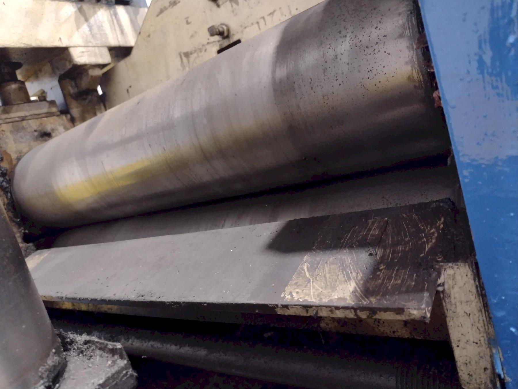 24" x .25" Metform #Flattener, High Precision Backed Up Coil Straightener Strip Leveler, 3 Over 4 Rolls, 6" - Image 10