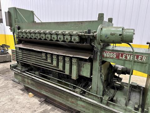 72" x .06" Voss #84/1.156-19/13, Corrective Coil Leveler, 9 Over 10 Rolls, 84" width Roll, 1.156" Roll - Image 5