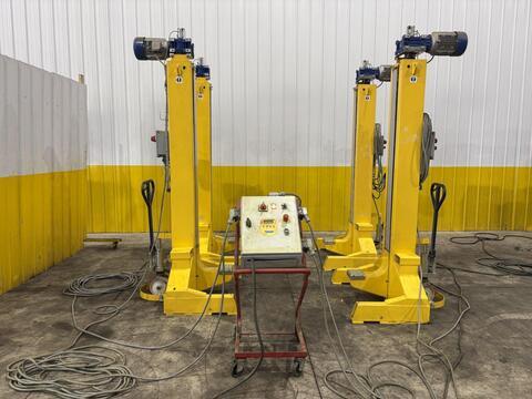 80000 lb. Whiting #SCM-100F.4, Portable Lift Jacks, Qty. 4, 10 Ton (Each), 480 V, 2015 - Image 1
