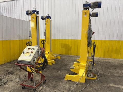 80000 lb. Whiting #SCM-100F.4, Portable Lift Jacks, Qty. 4, 10 Ton (Each), 480 V, 2015 - Image 6